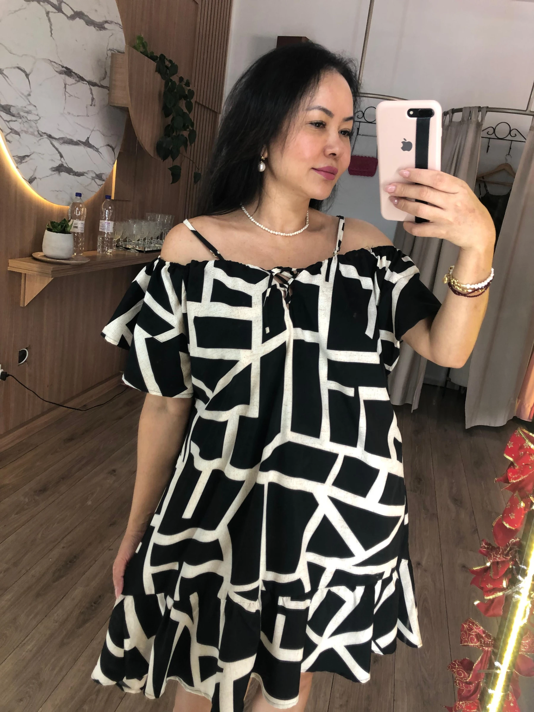 Vestido Maravilha Decote Babado