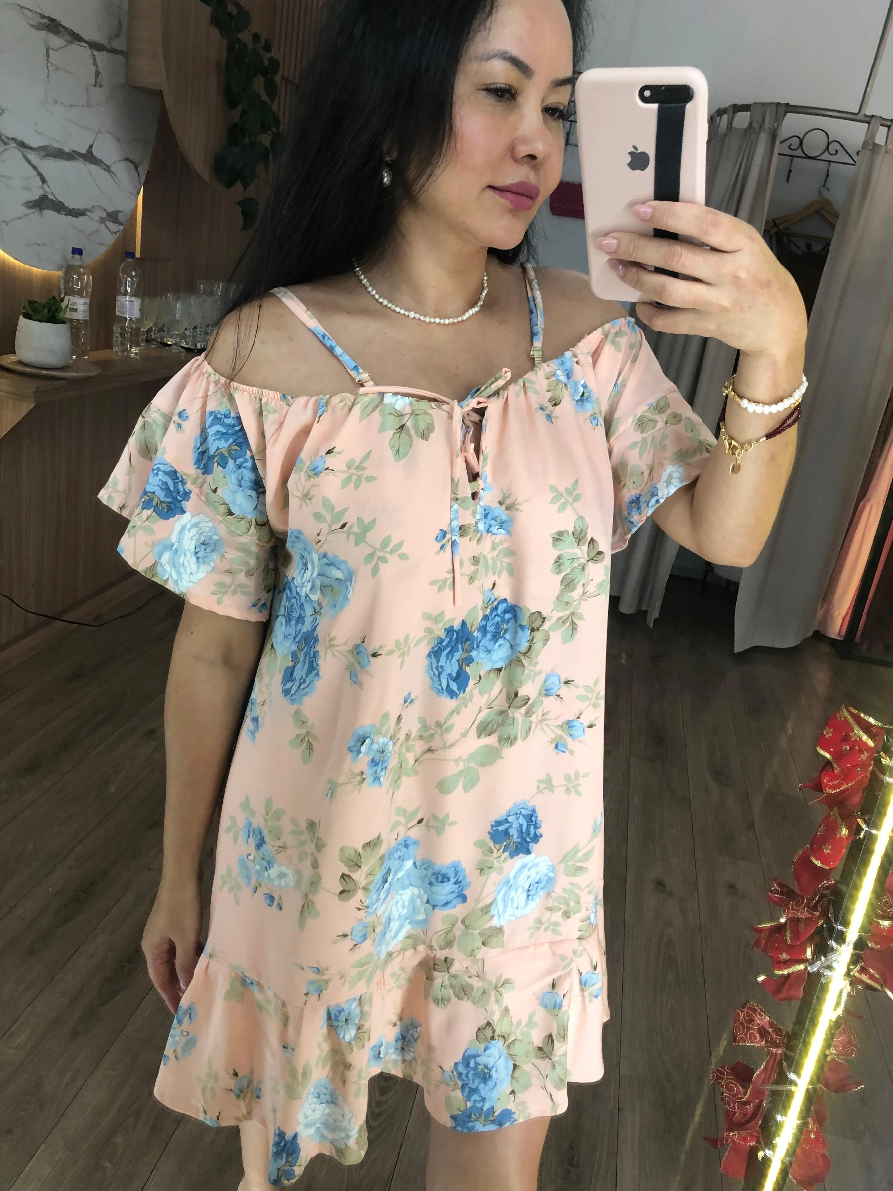 Vestido Maravilha Decote Babado
