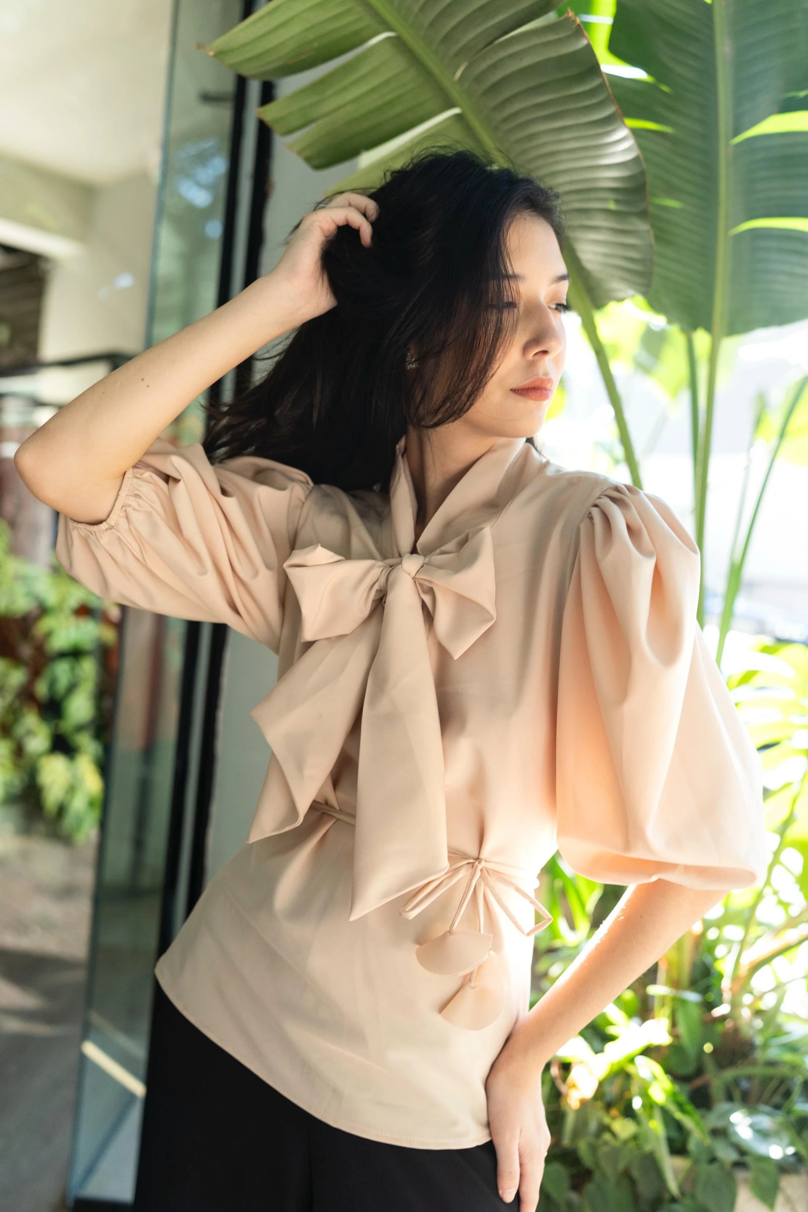 Blusa Gola Laço