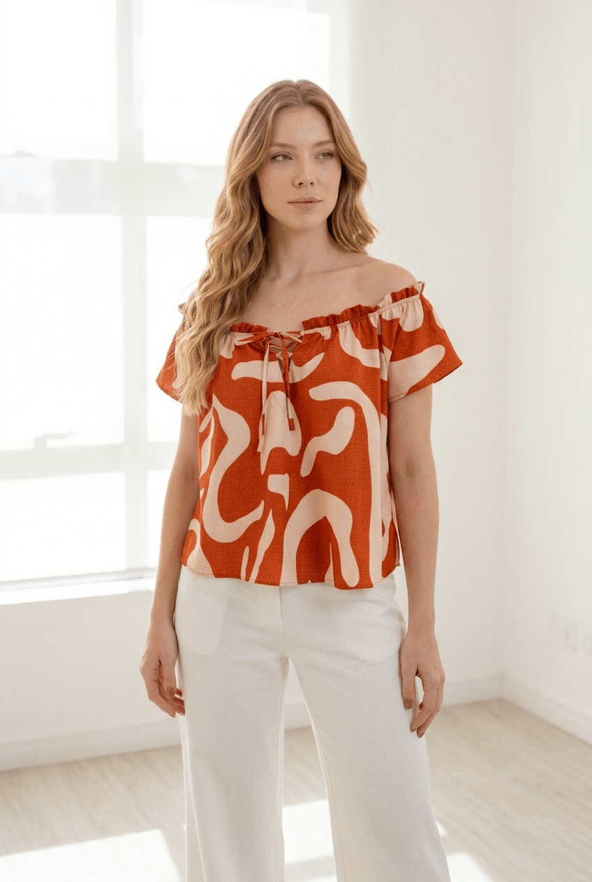 Blusa ciganinha