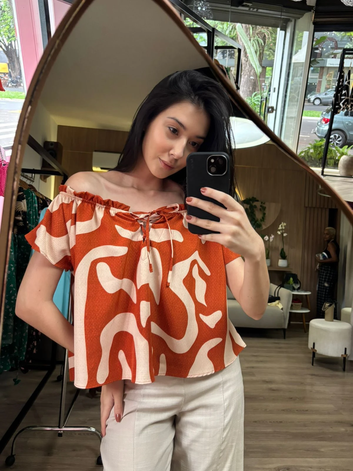 Blusa ciganinha