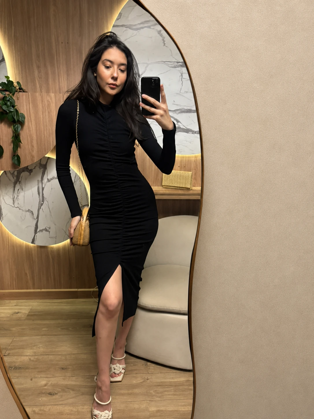 Vestido Drapeado Lorena