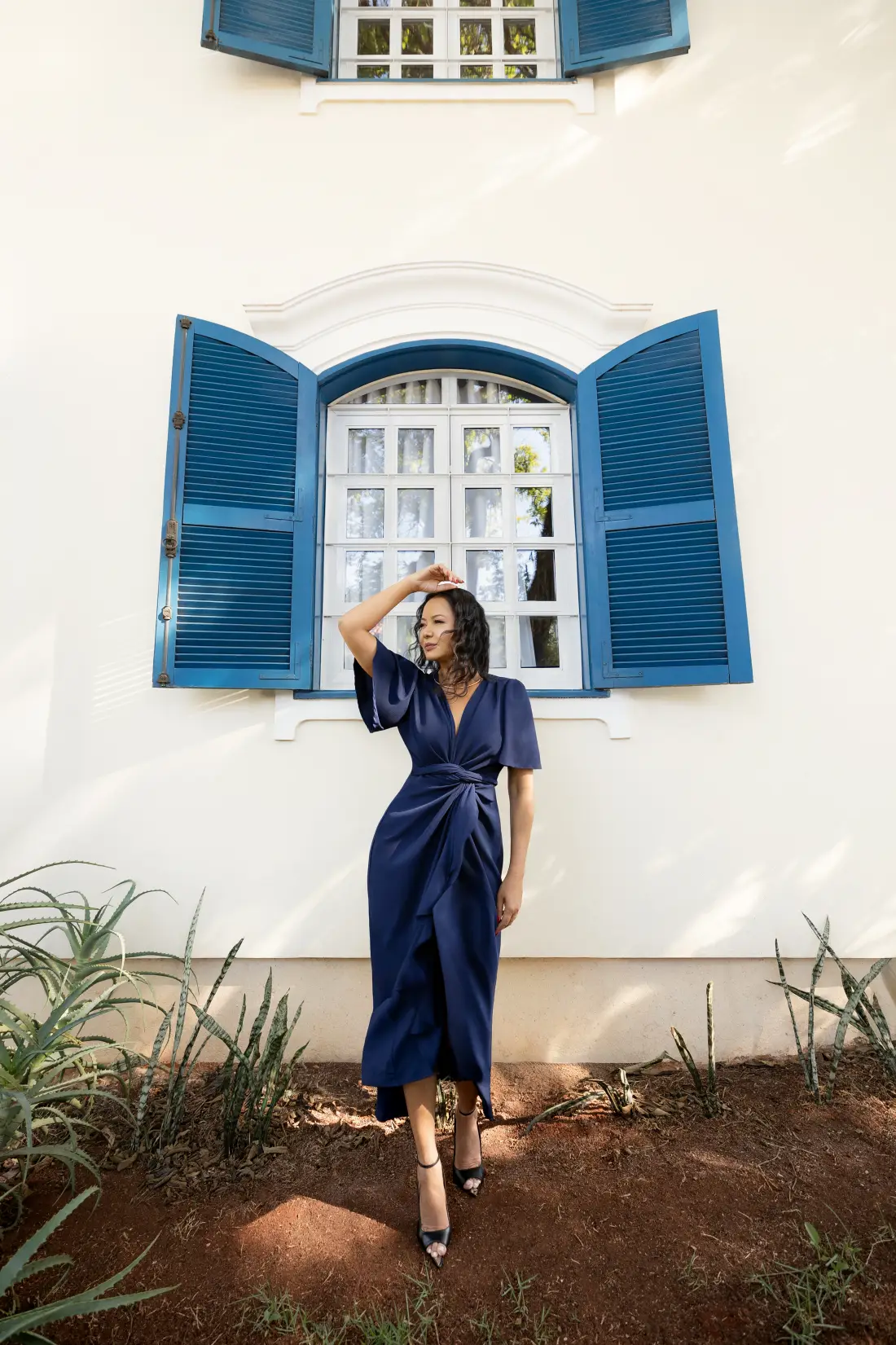 Ensaio Vivi Fujii na varanda, foto 11